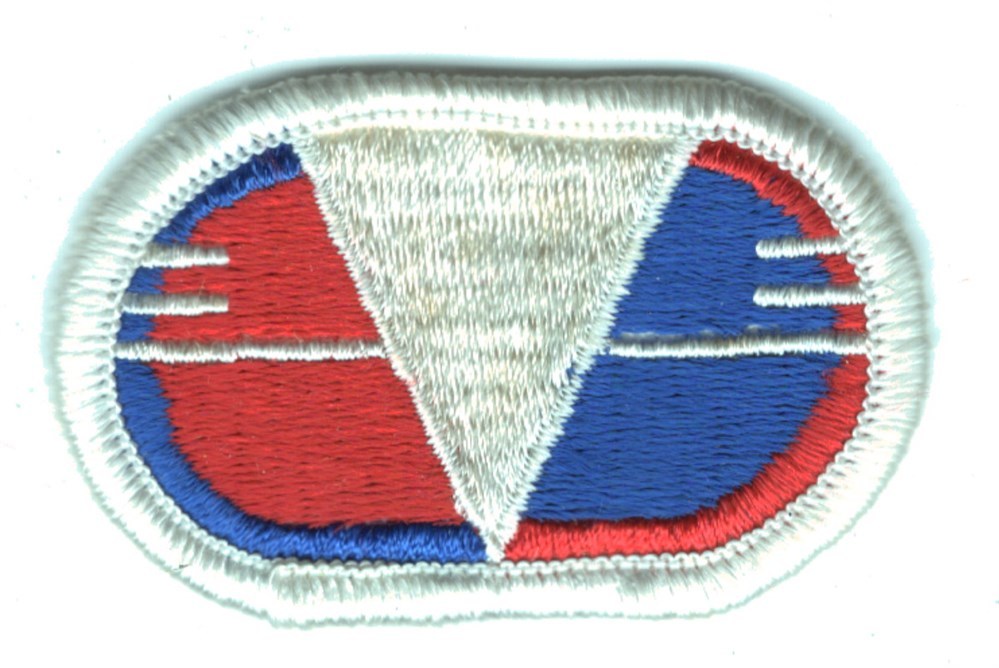 Army Airborne Oval Patch:  30th Engineer Battalion  - merrowed edge