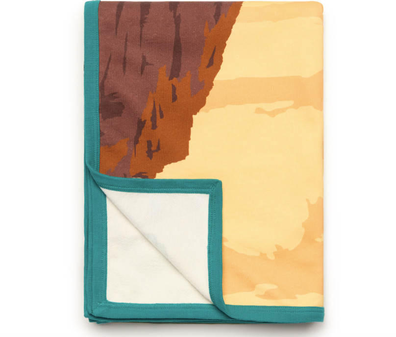 Rumpl CozyHemp Blanket Zion National Park Edition | Organic Hemp Retired Design