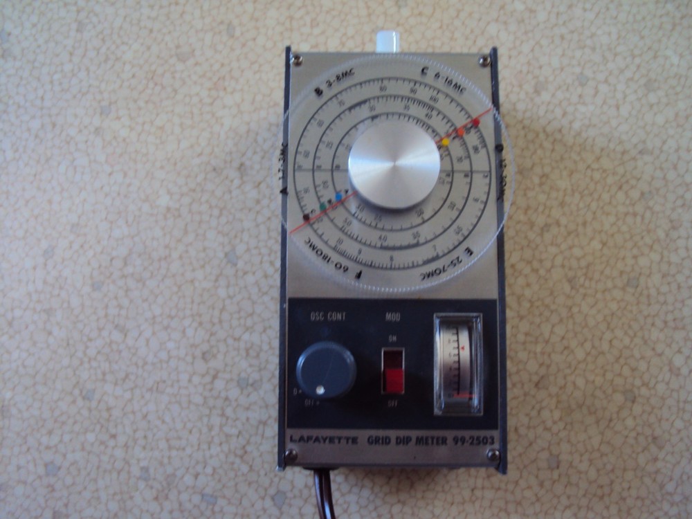 Lafayette Grid Dip Meter Model 99-2503 Exc. condition
