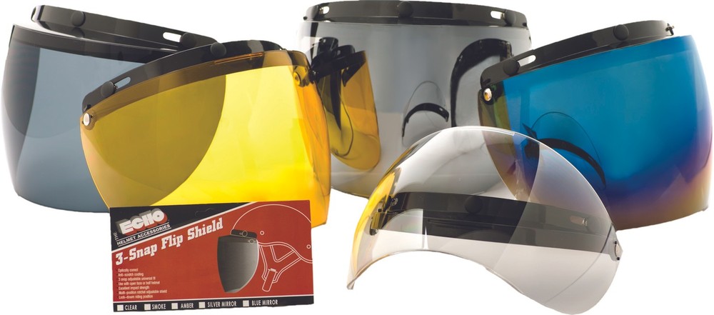 Echo 3 Snap Flip Shield Blue Mirror #02-212