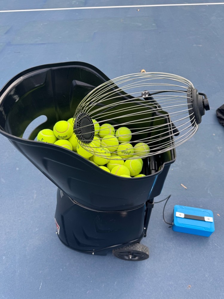 tennis ball machine halide