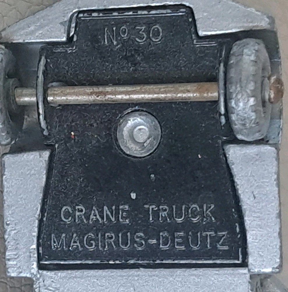 Matchbox Lesney MAGIRUS DEUTZ CRANE.