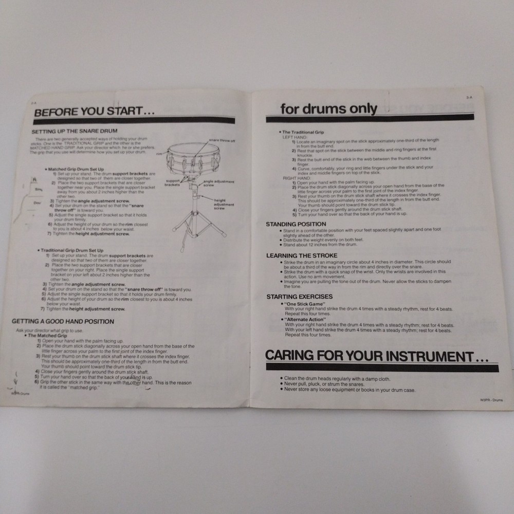 Best in Class Book 1 : Percussion-Drums & Mallets Bruce Pearson 1982