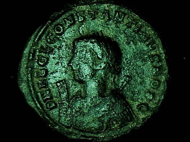 CONSTANTINE I 307-336AD. Jupiter Captive Victory #59