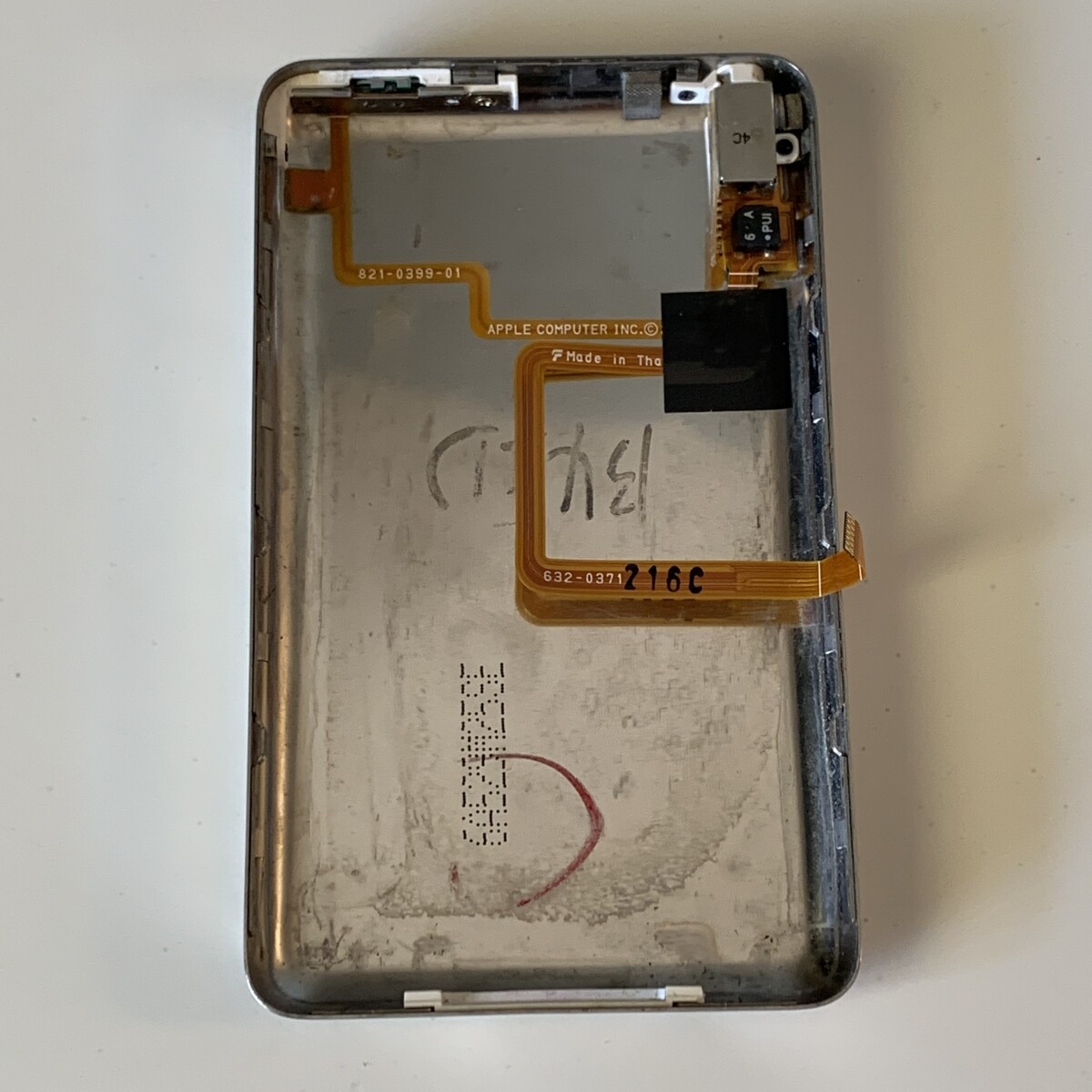 Headphone Jack + Hold Switch for Apple iPod Video 5th 5.5G Gen 30gb Black/White