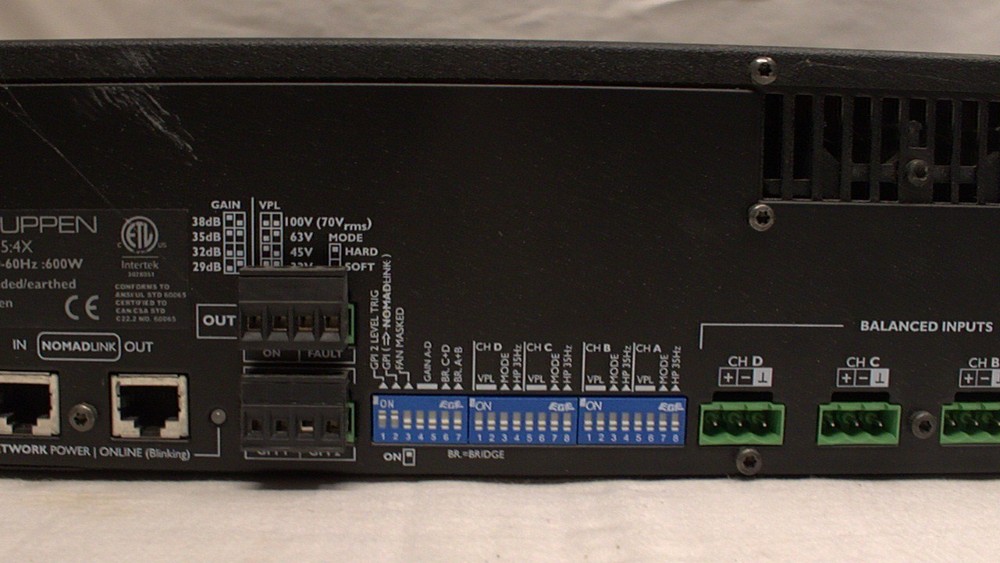 LAB GRUPPEN C5:4X 4 Channel Power Amplifier