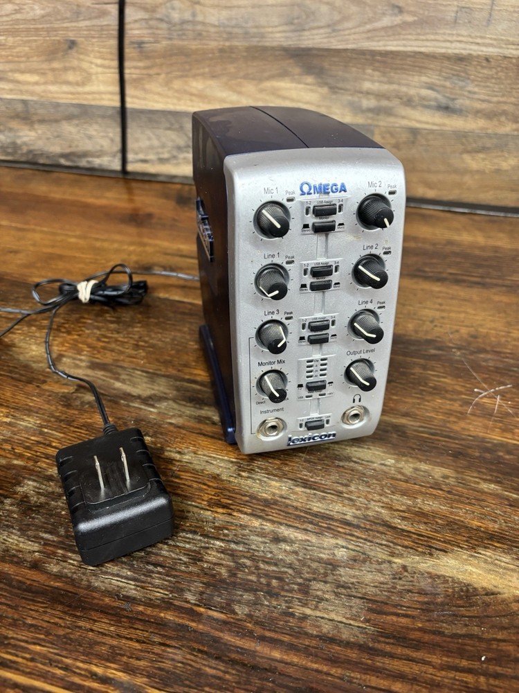Lexicon Omega Desktop Recording Studio USB Audio Interface w/AC Adapter