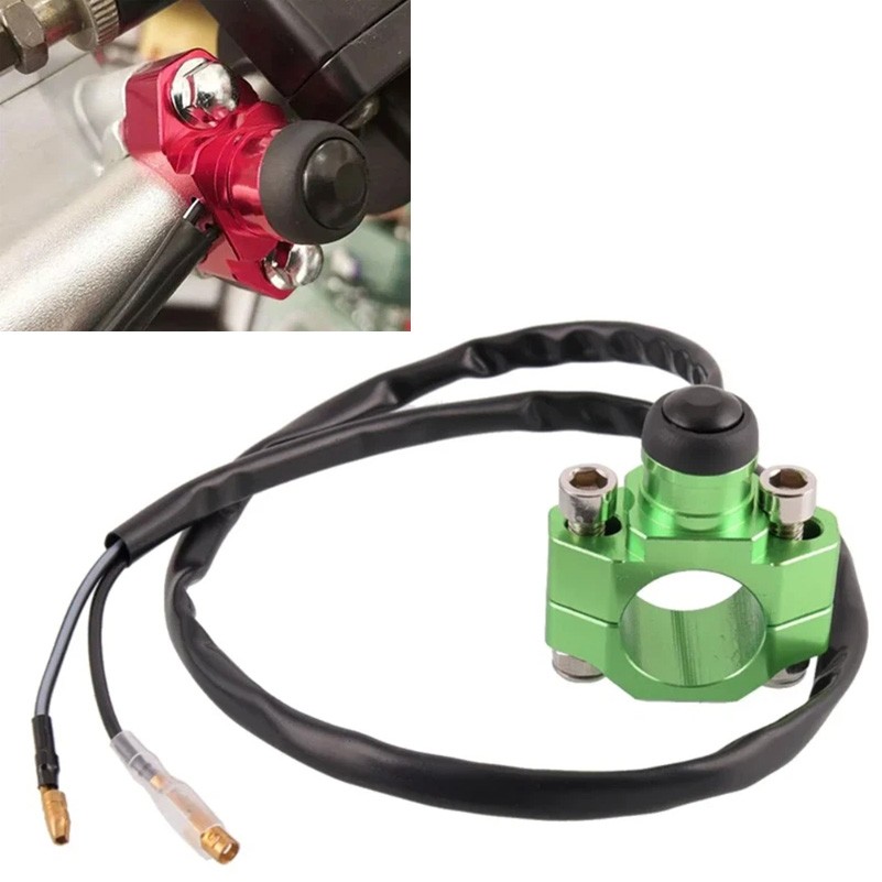 7/8" CNC Motorcycle Engine Stop Start Kill Switch Button Kit for KTM Yamaha YZF