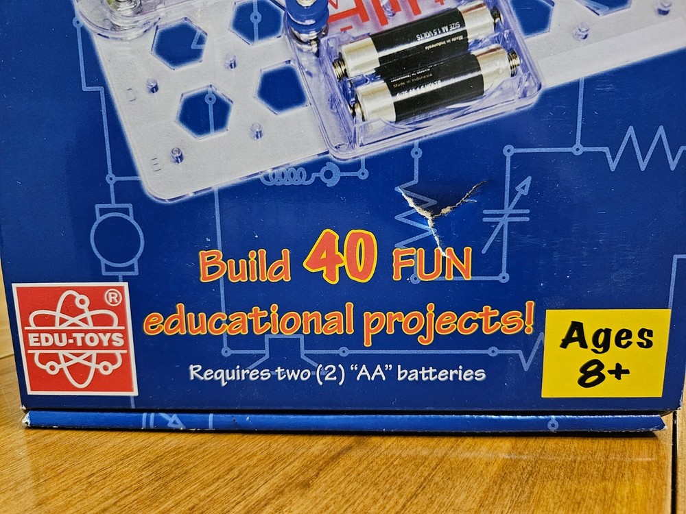 NEW STEM Circuit Maker Skill Builder 40 different projects Basic 40 EDU-Toys