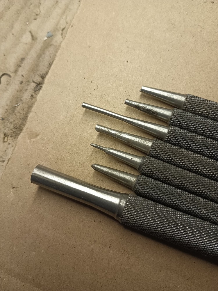 Starrett Various Pin Punches Set. Y