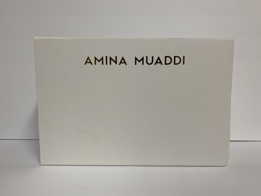 Amina Muaddi Empty Shoe Gift Storage Box
