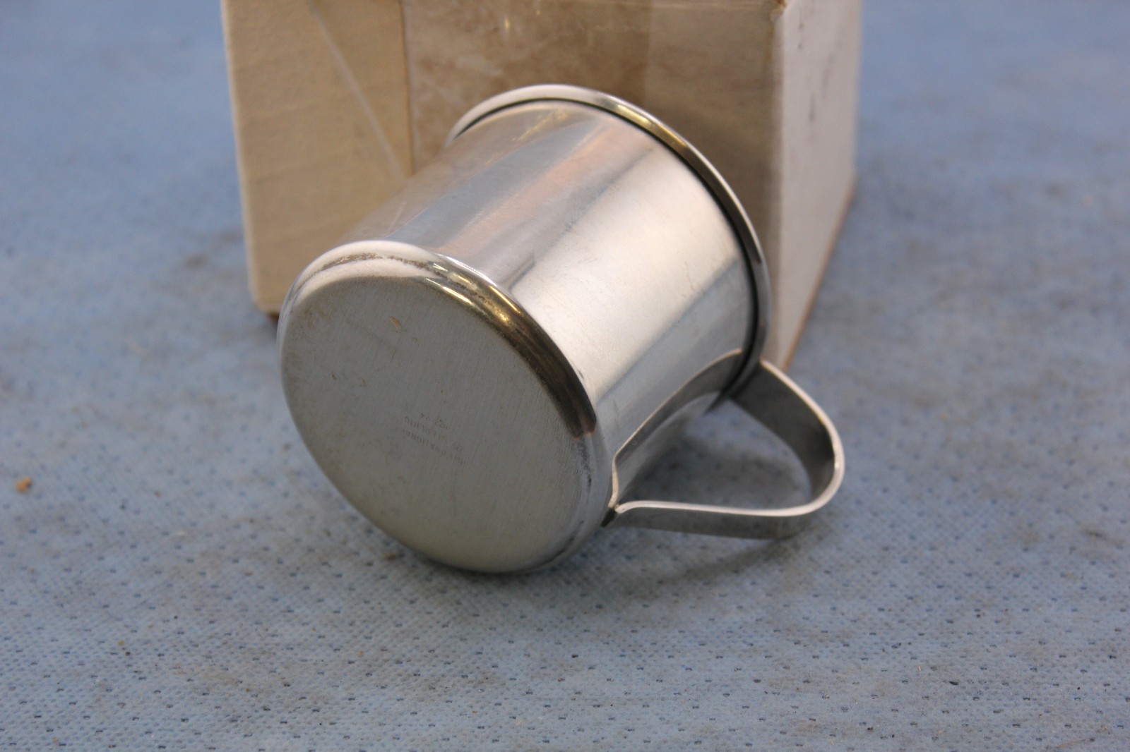 INTERNATIONAL STERLING SILVER BABY CUP READY FOR YOUR BABIES MONOGRAM