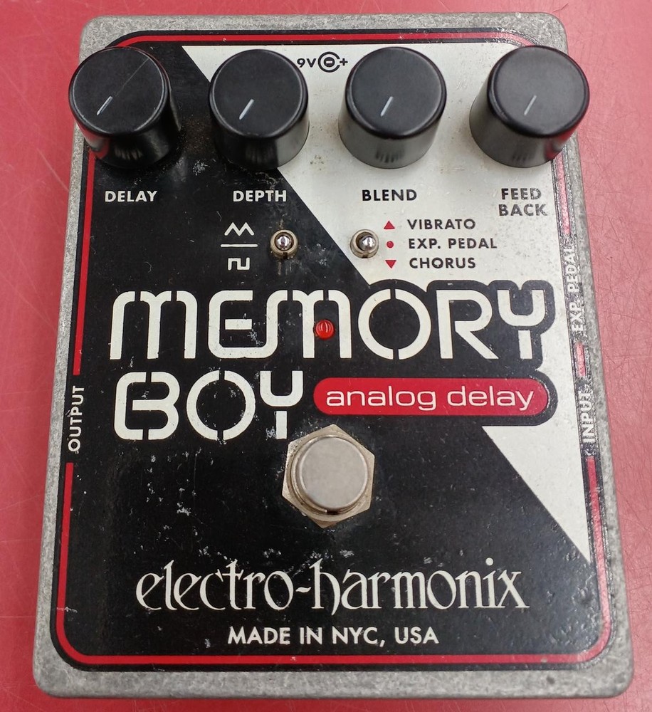 Electro-Harmonix Memory Boy Analog Delay Pedal w/ Box & Manual – Tested