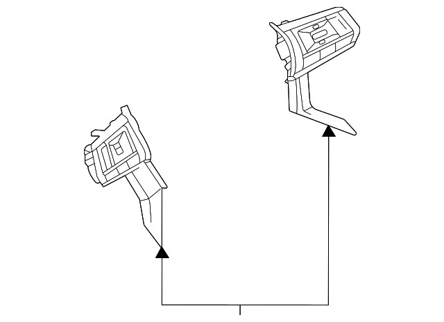 Genuine Mitsubishi Switch Assembly 8616A205