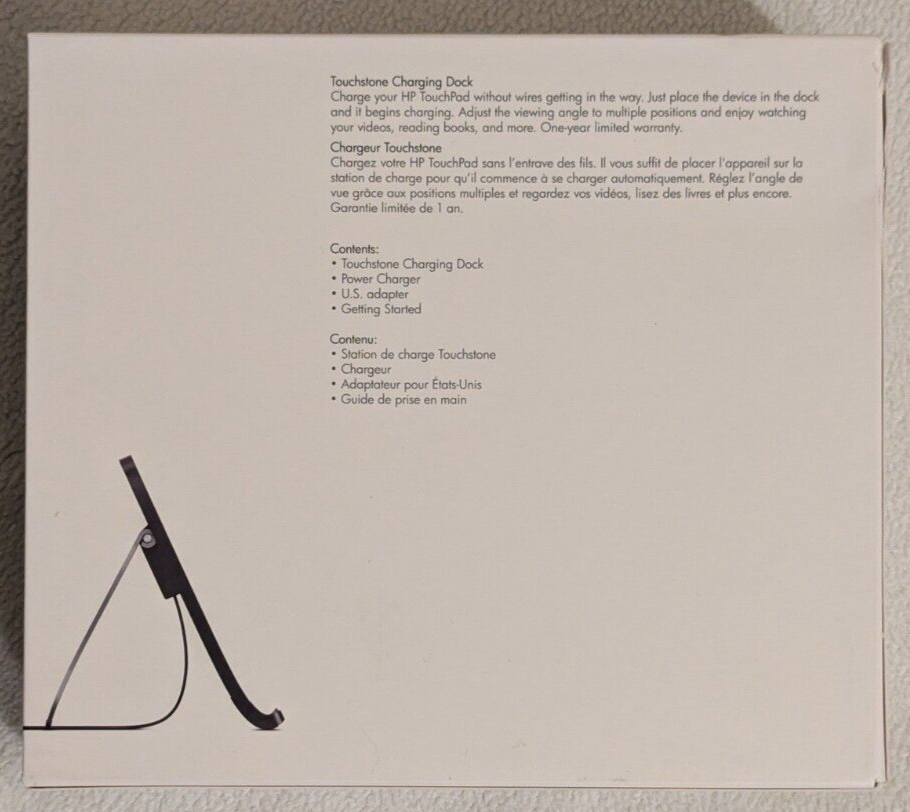 HP Touchstone Charging Dock for HP TouchPad