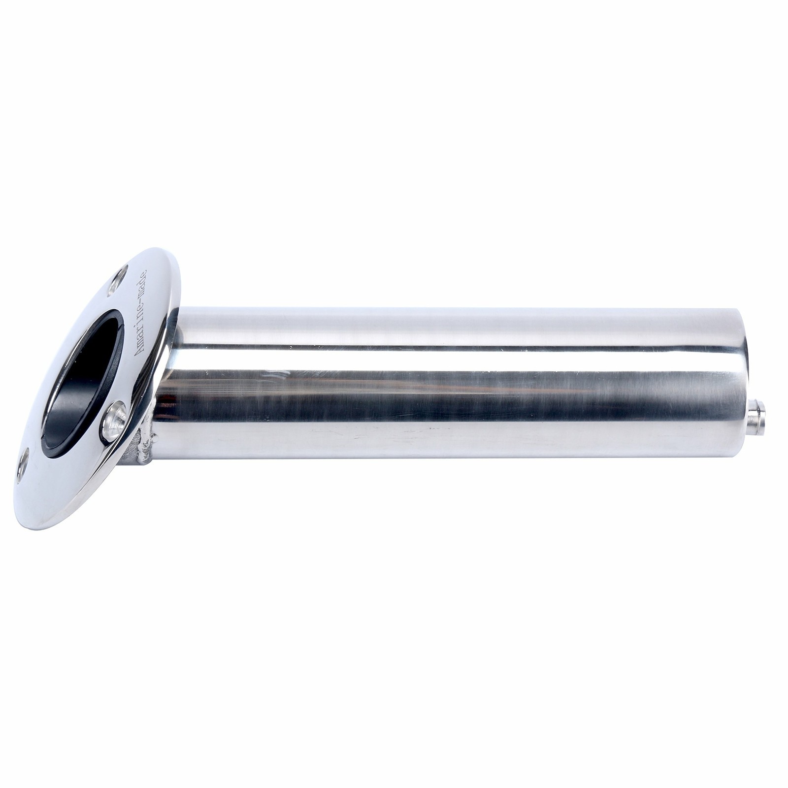 Amarine Made 2 Pack 30 Degree 316 Stainless Steel Flush Mount Fishing Rod Holder