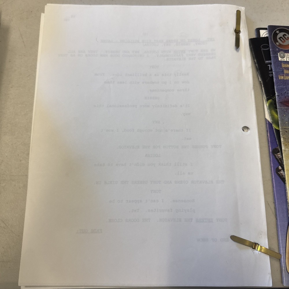 HIP Pilot TV Show Script First Revised Draft 1996
