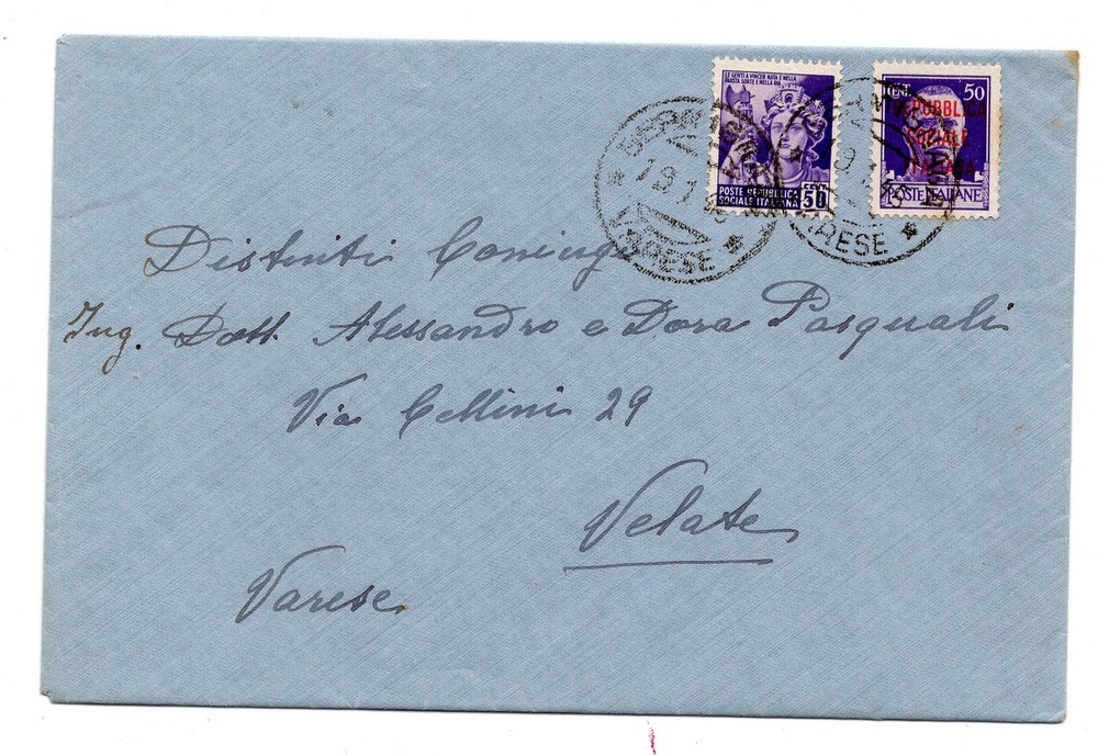 RSI - Cent Fasteners. 50 twin values on envelope