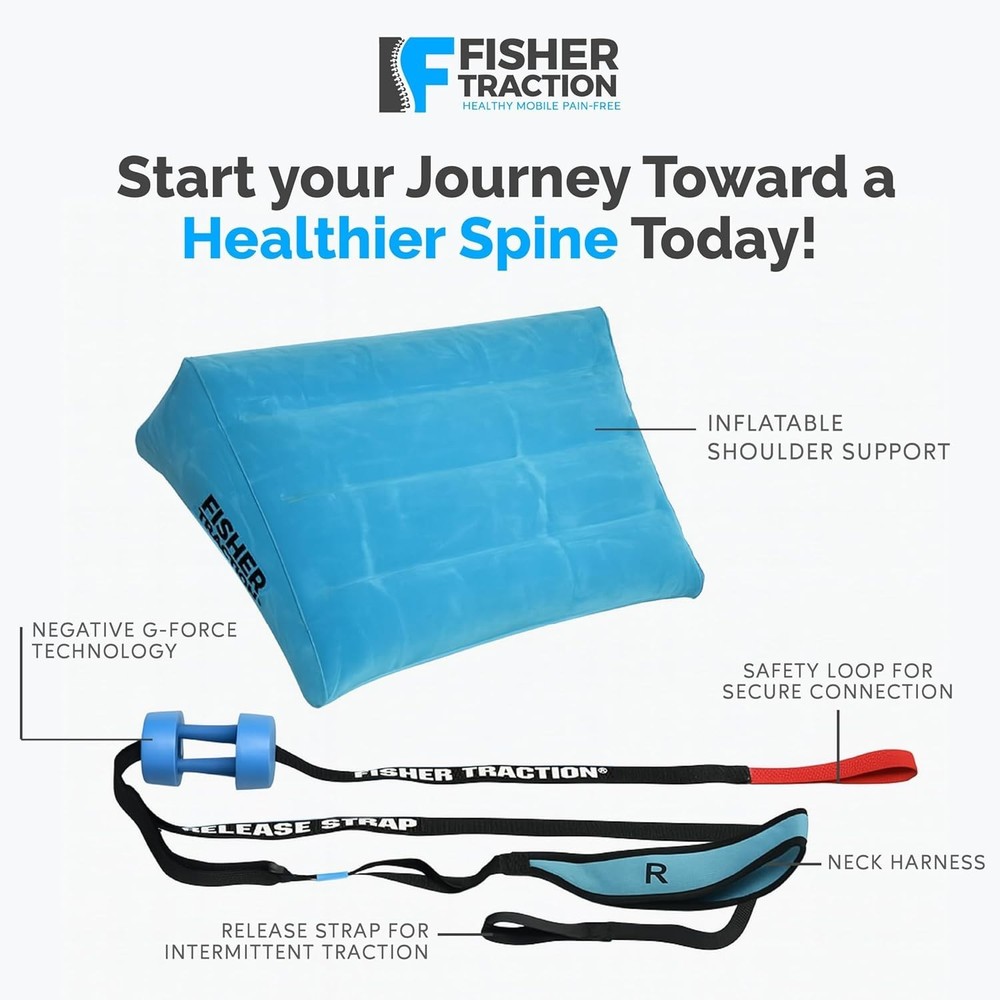 Spinal Decompression & Traction Devices — Neck & Lower Back Relief System