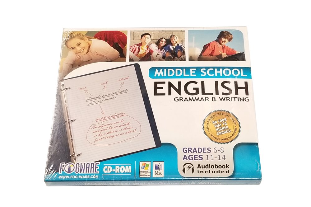 Middle School English: Grammar & Writing (Single User) for Windows/Mac