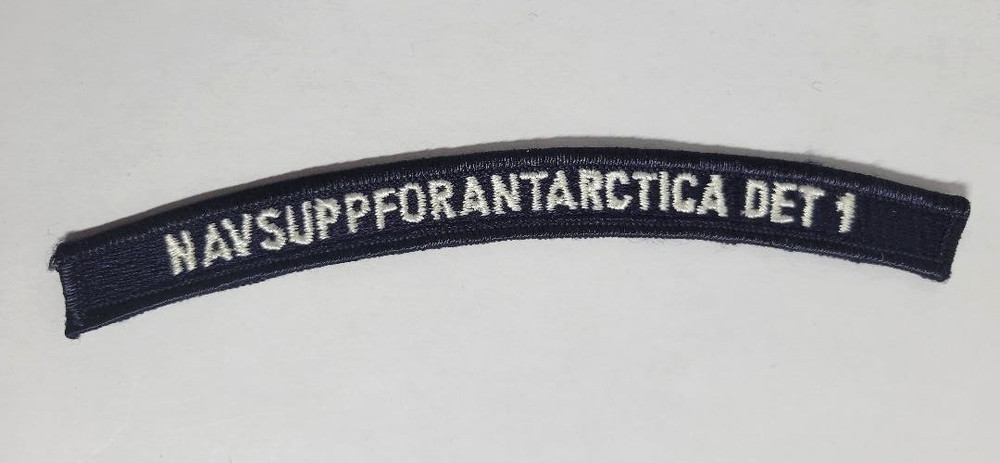 US Navy NAVSUPPFORANTARCTICA DET 1 Systems Command For US Antarctic Program Tab