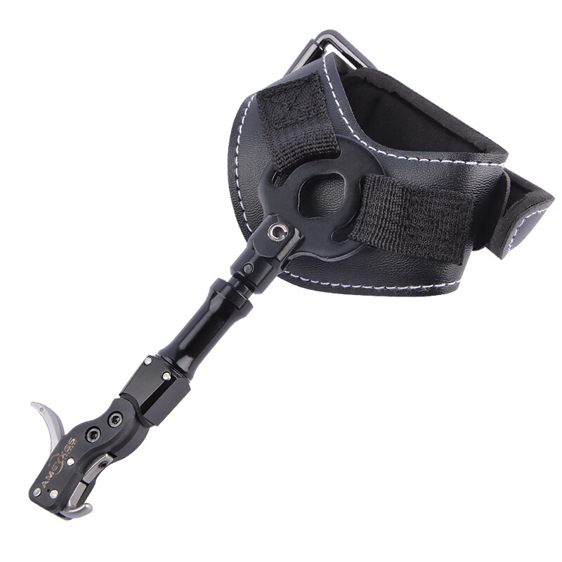 Archery Release Aids Finger Trigger Caliper Wrist Strap Compound Bow Hunting