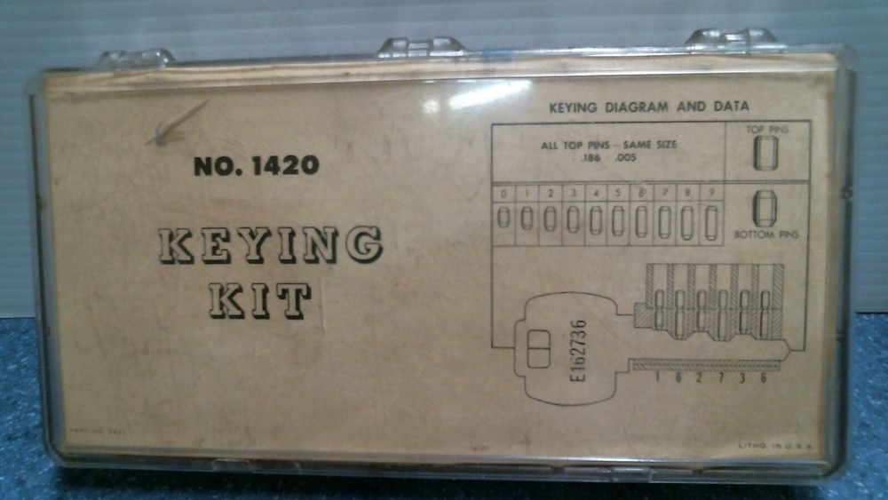 Keying Kit #1420     **VINTAGE**