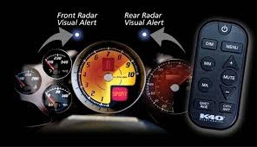 NEW K40 Model K40-200 Front Only, Stealth Custom Installed Radar Detector System