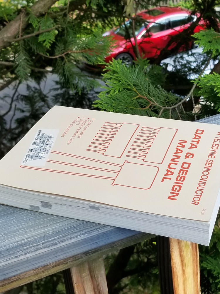 VINTAGE ELECTRONICS BOOK DATA AND DESIGN MANUAL 1981 TELEDYNE SEMICONDUCTOR