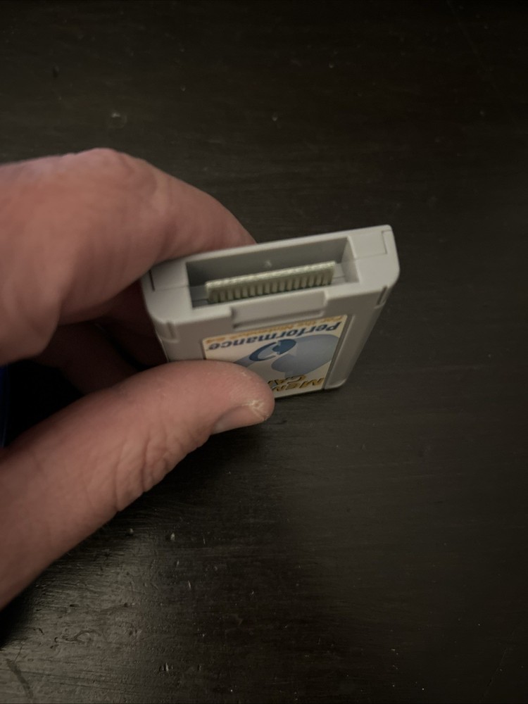 N64 Memory Card Case And Inserts | Performance W/ Memory Card
