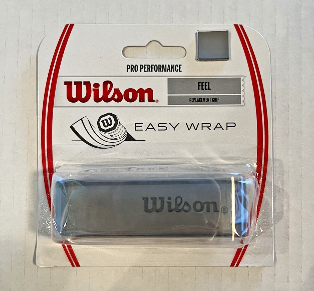 New Wilson Pro Performance Black Easy Wrap Feel Replacement Grip