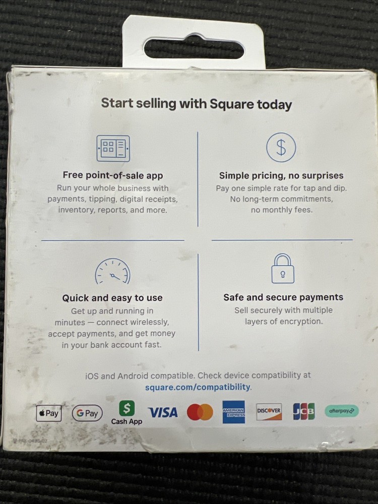 Square Reader for contactless and chip 2nd generation 🔥Sealed🔥