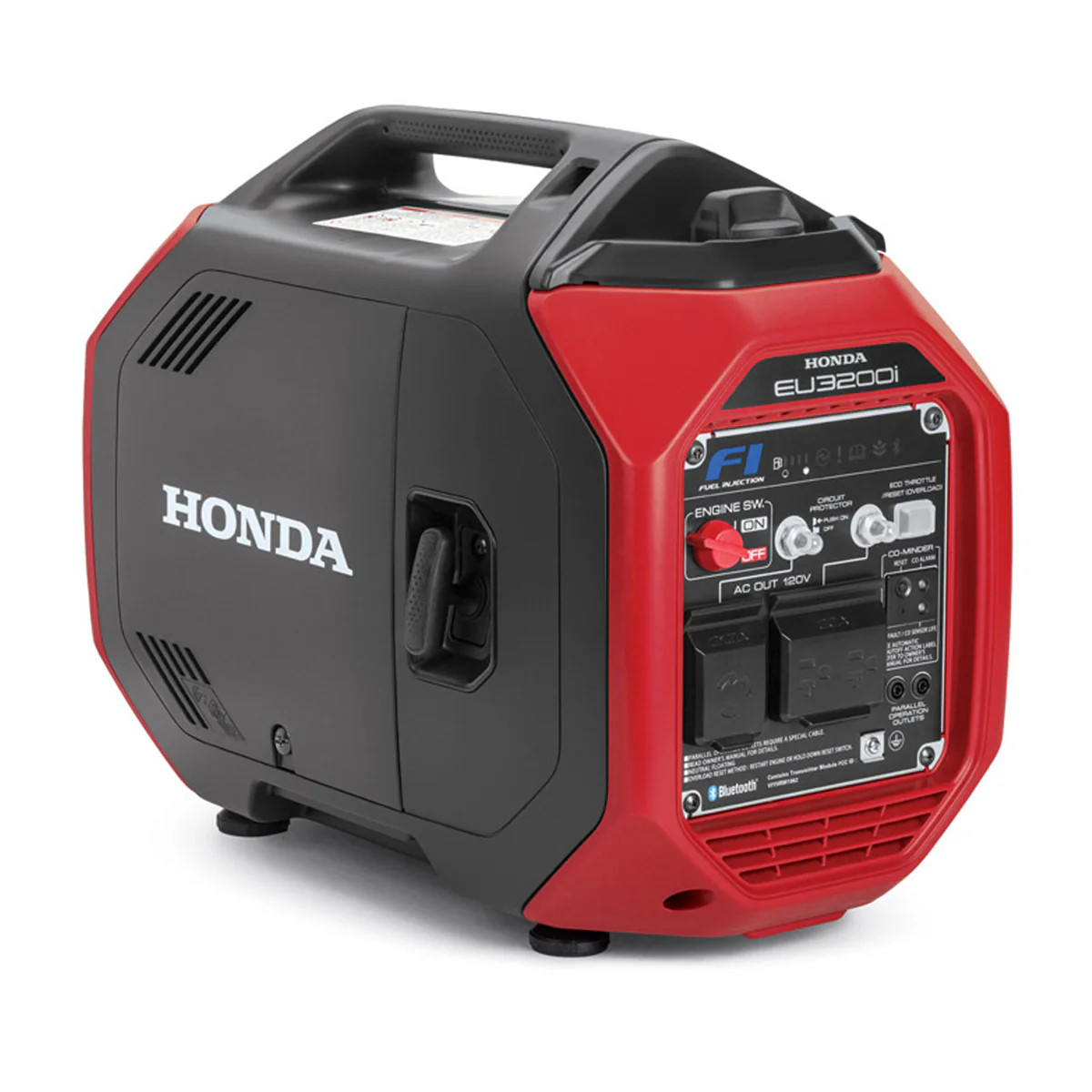 Honda EU3200 3200W Portable Gas Powered Super-Quiet Compact Inverter Generator
