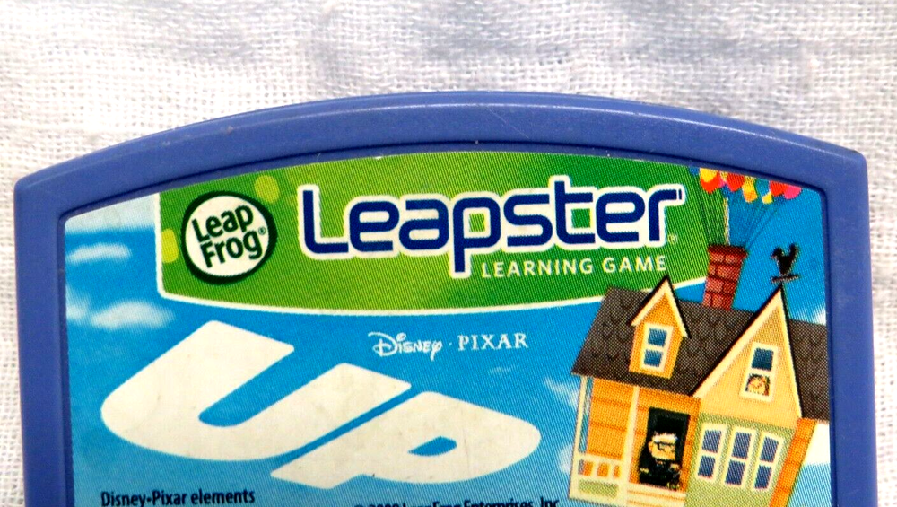 Leap Frog Leapster Explorer DISNEY Pixar UP Learning Game Pre-owned Untested
