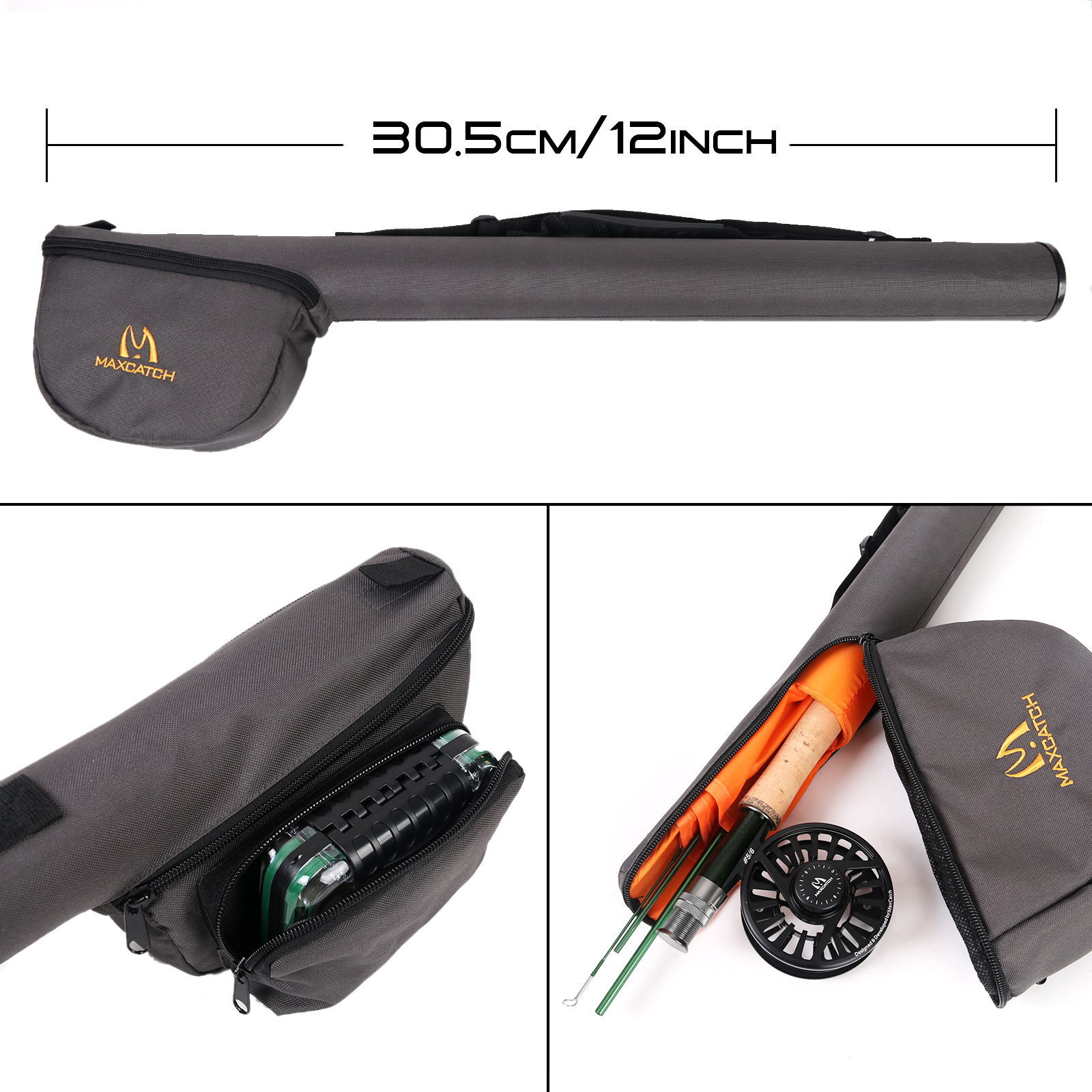 Maxcatch Premier Fly Fishing Rod Reel Combo Complete 9' Fishing Outfit Kits