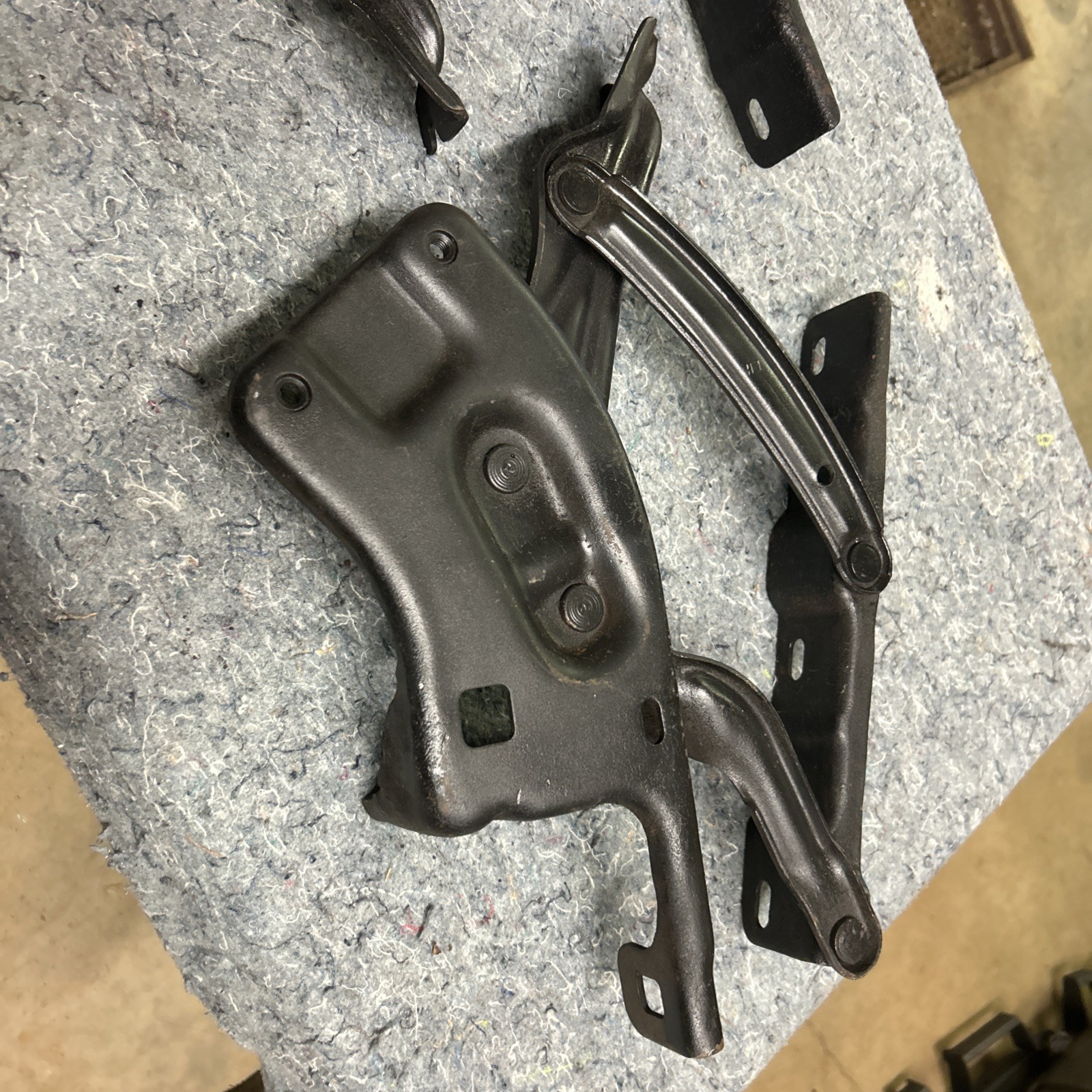 1971-1974 Cadillac Hood Hinges Deville Fleetwood Eldorado OEM NO SPRINGS