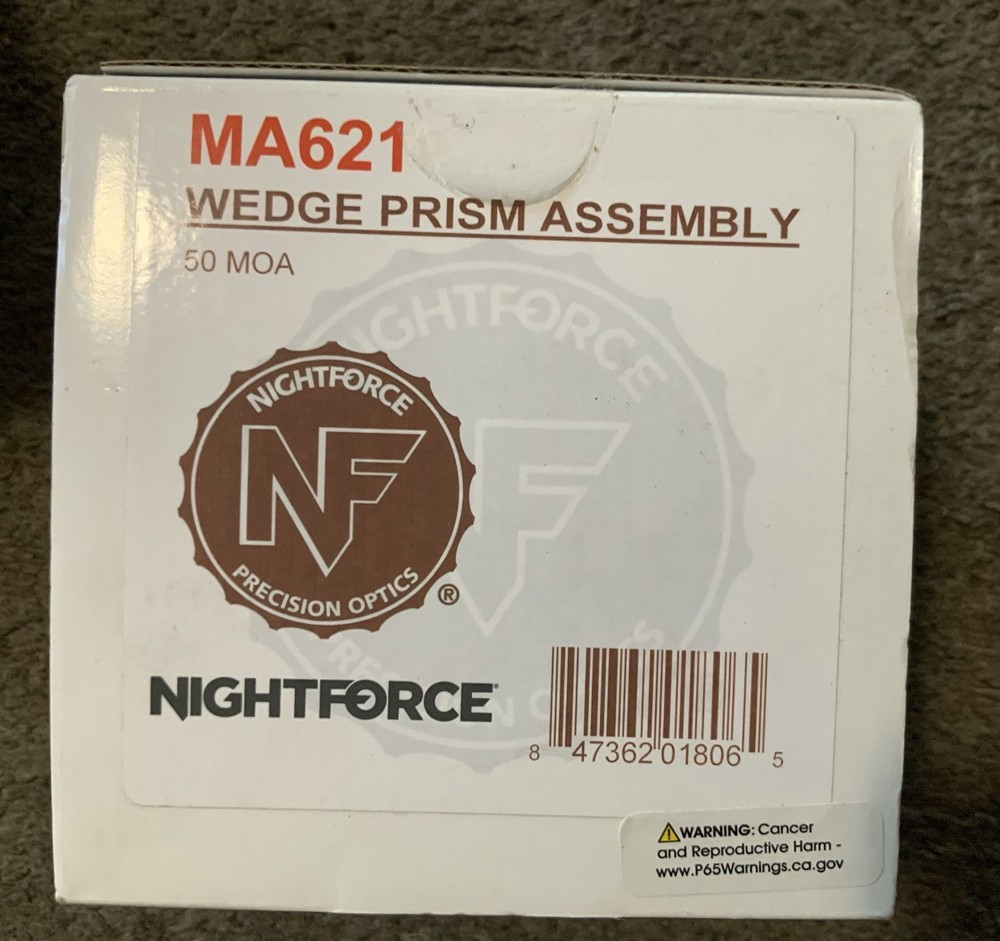 Nightforce Wedge Prism Assembly - 50 MOA/14.5 MRAD Additional Elevation A540