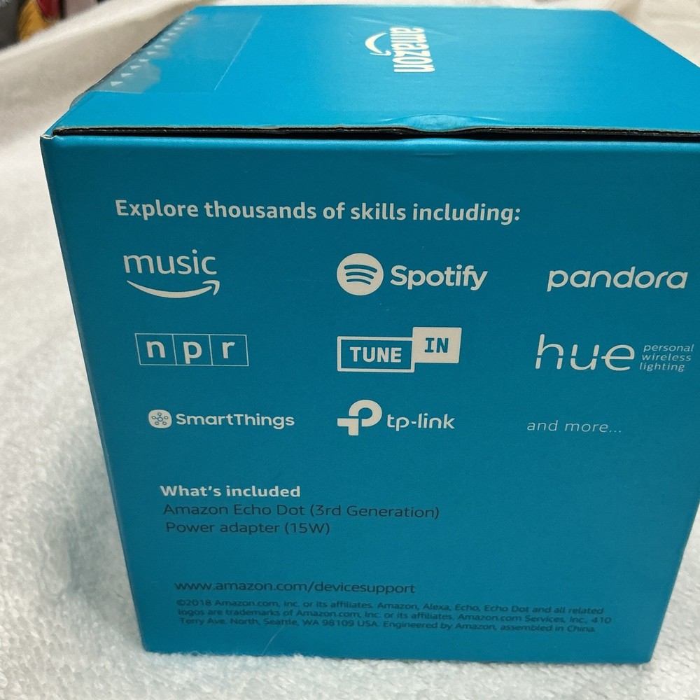 echo dot 3rd generation NEW Sealed