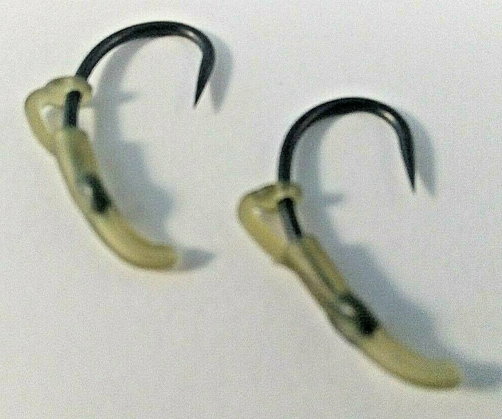 MOD D RIG CARP HOOK LINE ALIGNERS KICKERS SMALL LARGE GREEN BROWN TRANSLUCENT