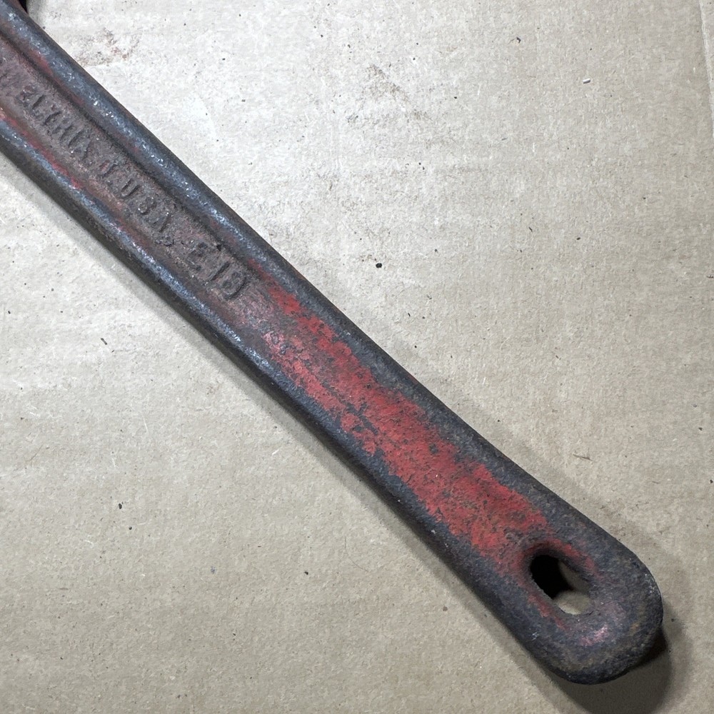 RIDGID # E-18 Hex Offset Pipe Wrench Smooth Jaw MADE IN USA