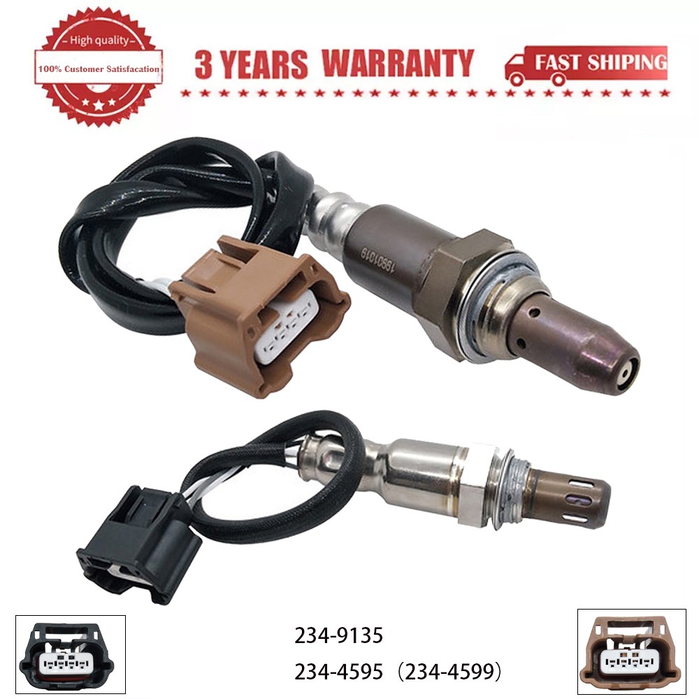 2Pcs Upstream+Downstream O2 Oxygen Sensor For 2012 2013 2014 Nissan Murano Quest