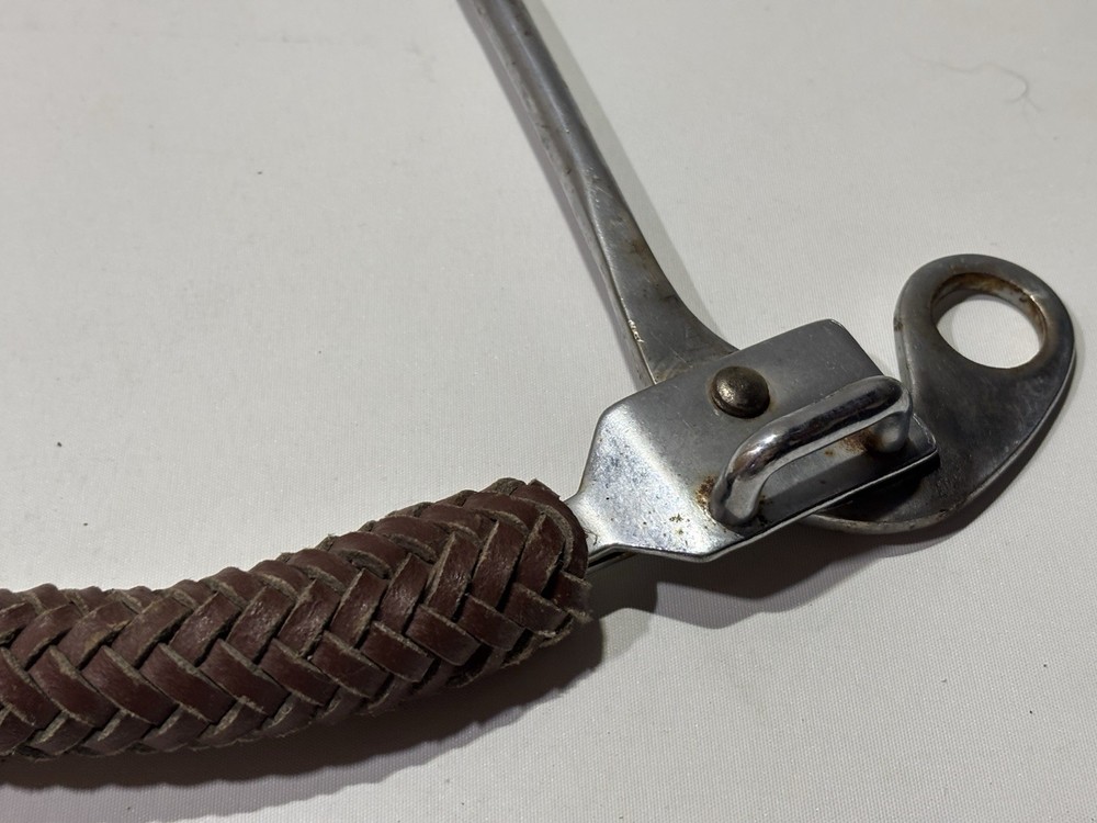 Western Braided Hackamore Bit Horse