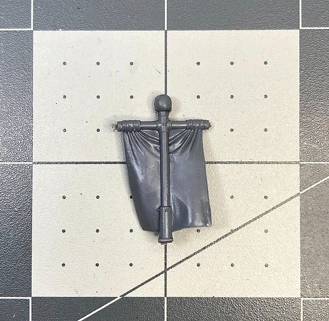 Classic 40K FIRSTBORN SERGEANT BACKPACK STANDARD skull banner pole GW bit AS25