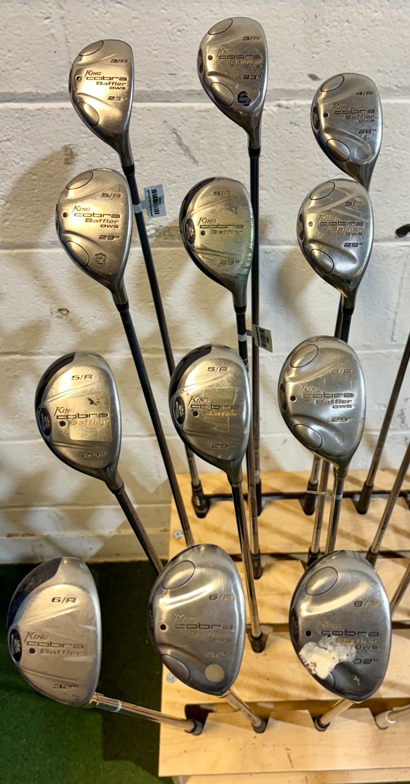 Wholesale Lot of 45 Golf Clubs - Cobra Hybrids