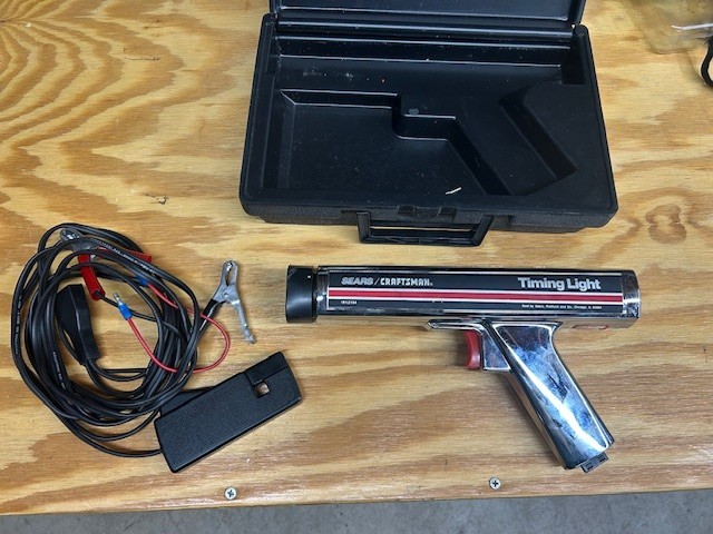 SEARS/CRAFTSMAN inductive TIMING LIGHT 161.2134 with Case Like New