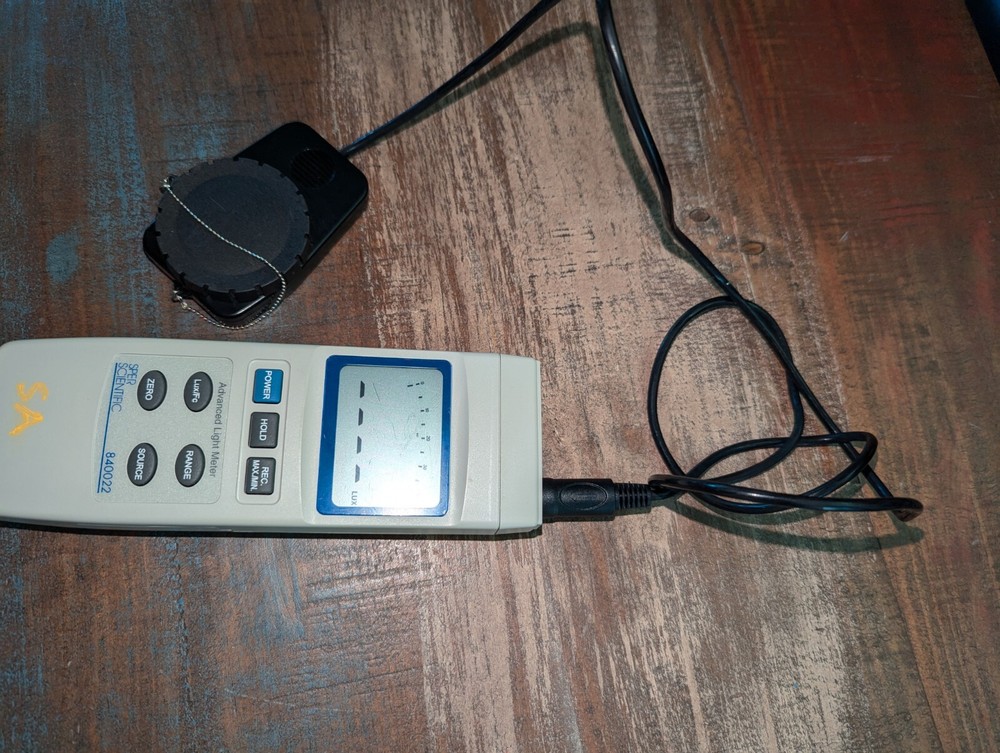 SPER SCIENTIFIC 840022 Broad Range Lux/FC Light Meter