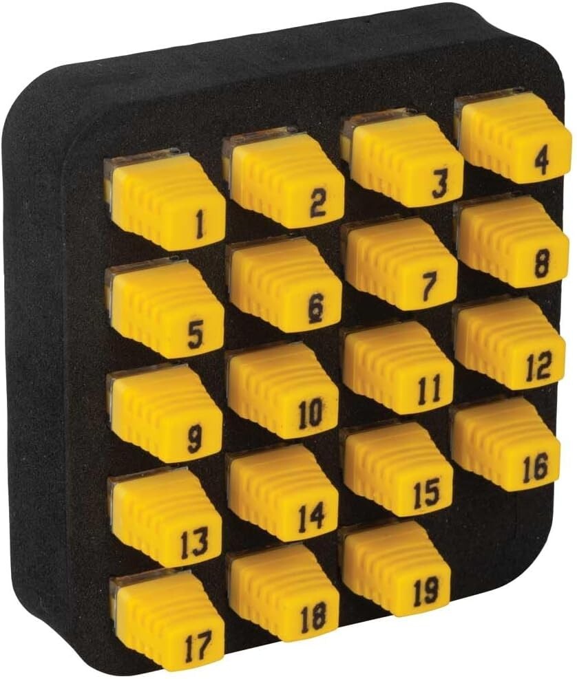 Heavy-Duty Network Identification Tool - Klein 055 LanMap Kit with 19 Remotes