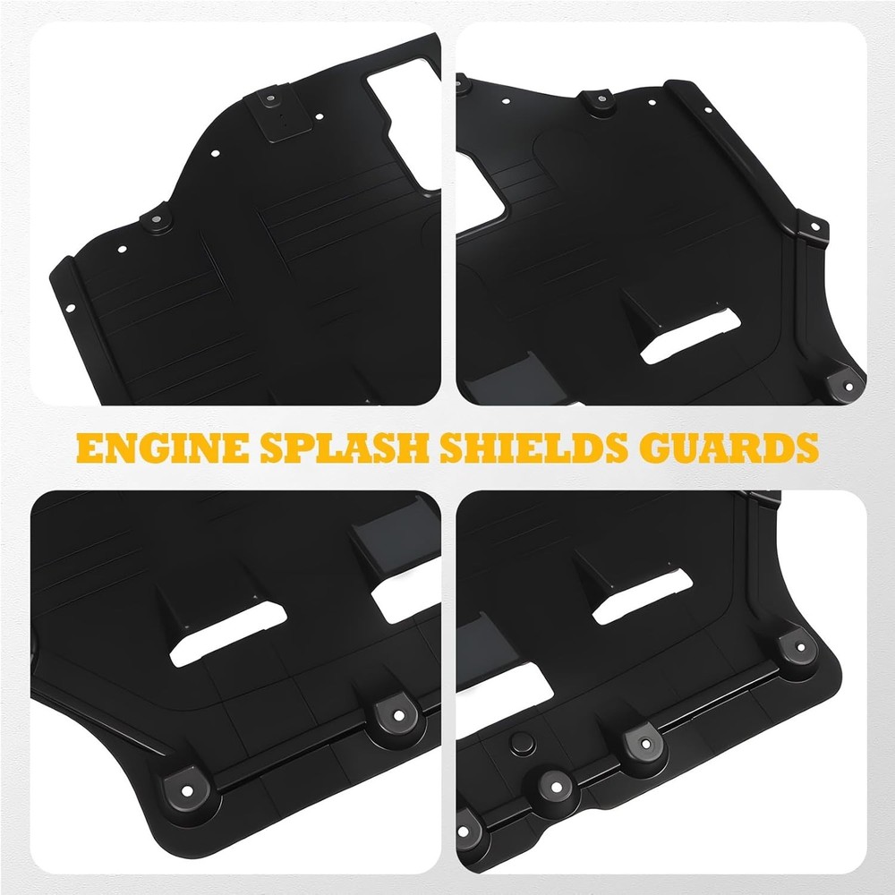 Rear Engine Splash Shield Compatible with Optima 2016-2020 Engine Splash