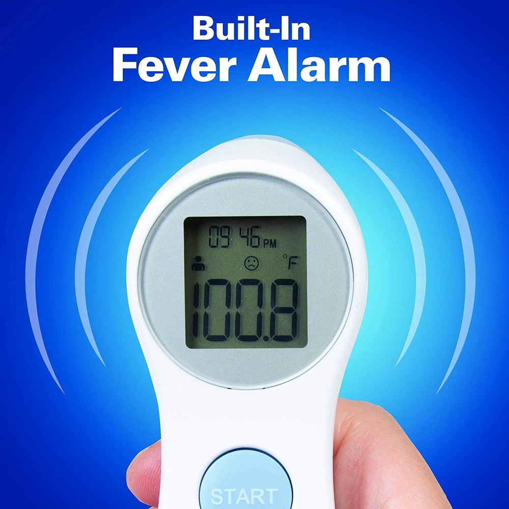 Digital Forehead Thermometer - Infrared - White (Body Temperature