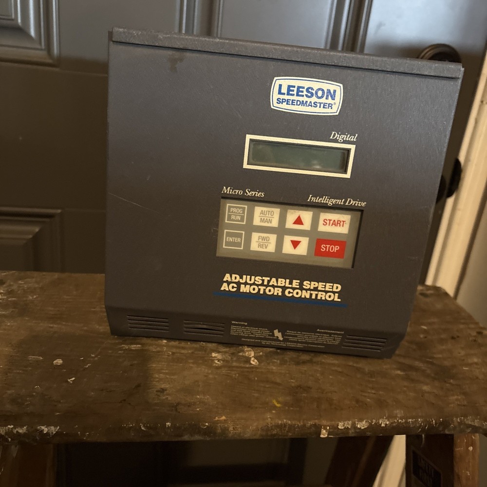 Leeson Speedmaster Digital AC Motor Control M# 174919 HP:5